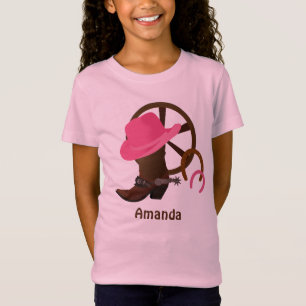 T-shirt Personnalisé Cowgirl