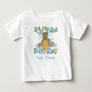 T-shirt personnalisé d'anniversaire d'ours de miel