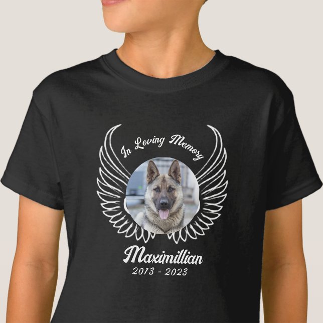 T-shirt Personnalisé dans l'amour Mémoire de l'animal favo (Créateur téléchargé)