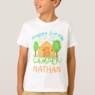 T-shirt personnalisé de colonie de vacances de