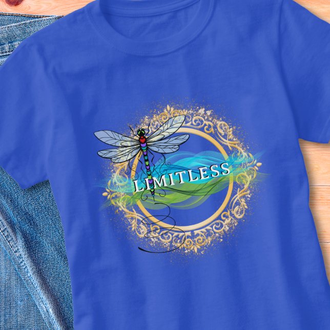 T-shirt personnalisé de libellules (Créateur téléchargé)