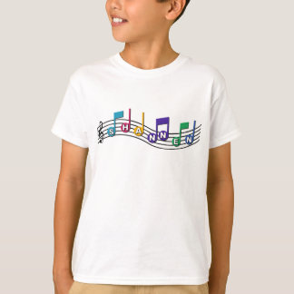 T-shirt personnalisé de musique