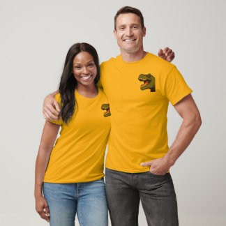 T-shirt personnalisé de poche de T-Rex