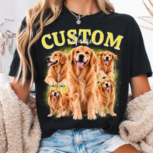 T-Shirt personnalisé de style vintage pour animaux