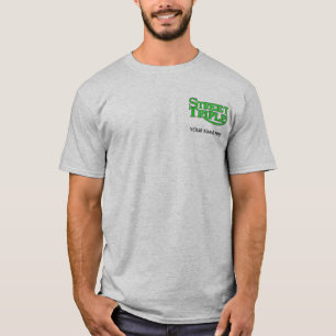 T-shirt personnalisé de triple de rue