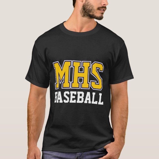 T-shirt personnalisé d'équipe de baseball Esprit s (Devant)