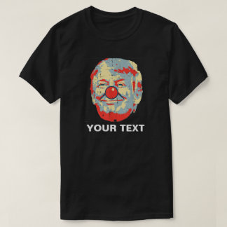 T-shirt Personnalisé Donald Trump Clown Visage Pop Art