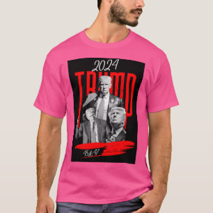 T-shirt Personnalisé Donald Trump Graphisme Audacieux Et I