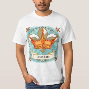 T-shirt personnalisé du roi de la Couronne