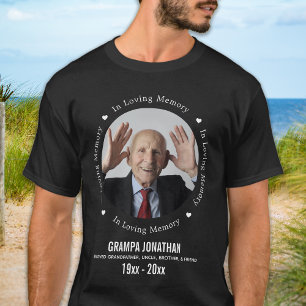T-shirt Personnalisé En Mémoire Amoureuse
