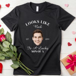 T-shirt Personnalisé Face Bachelorette Bach Party Favorise<br><div class="desc">Bachelorette Visage Personnalisé Fête De Bach Favore T-Shirt Mariée</div>