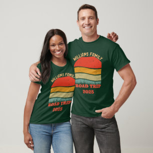 T-shirt Personnalisé Famille Réunion Voyage Rue Mo