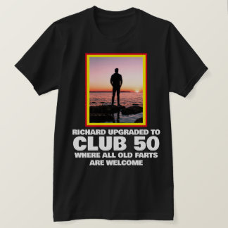 T-shirt personnalisé Funny 50e anniversaire marqua