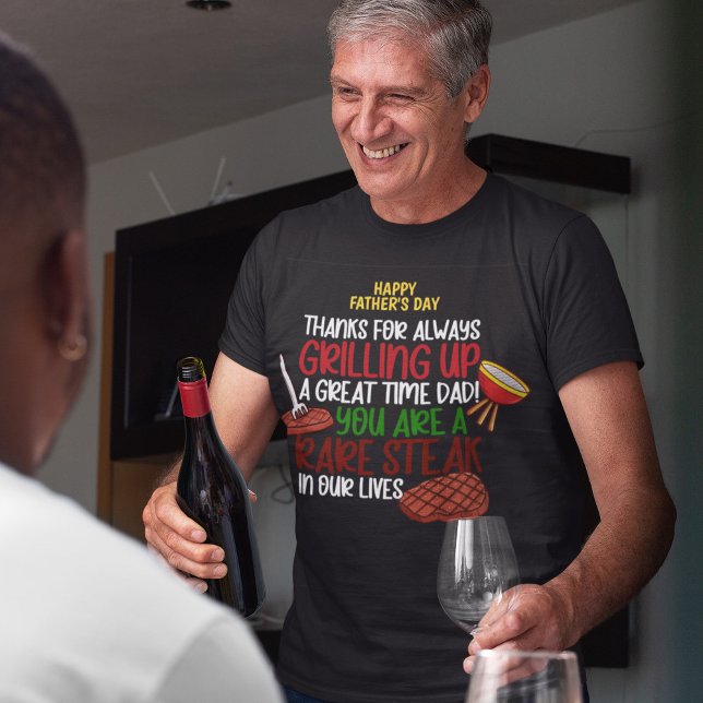 T-shirt Personnalisé Funny Grill Chef Papa (Créateur téléchargé)