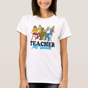 T-shirt Personnalisé Gang 13 Mystery Inc Enseignant