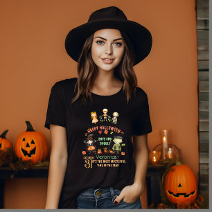 T-shirt personnalisé Halloween de mignons monstres