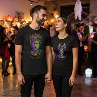 T-Shirt personnalisé Halloween Mariée de Frankenst