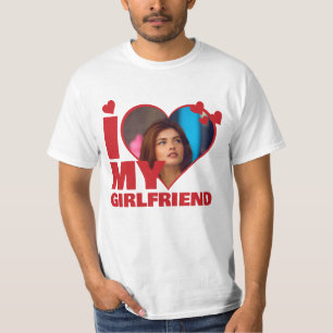 T-shirt Personnalisé I Love My - Heart Photo