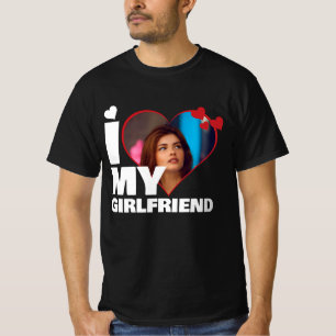 T-shirt Personnalisé I Love My - Heart Photo
