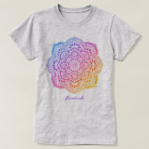 T-Shirt Personnalisé Iris Mandala