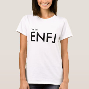 T-shirt Personnalisé Je suis un ENFJ - Type de personnalit