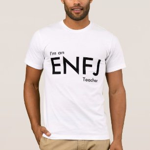 T-shirt Personnalisé Je suis un enseignant de l'ENFJ - Typ