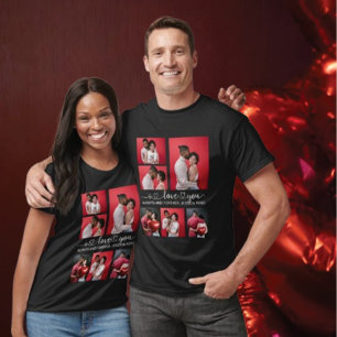 T-shirt Personnalisé Joyeux Valentines Jour 6 Photo