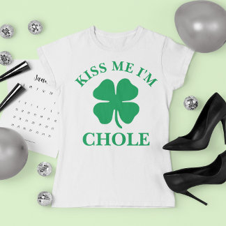T-shirt Personnalisé Kiss Me St. Patrick's Day