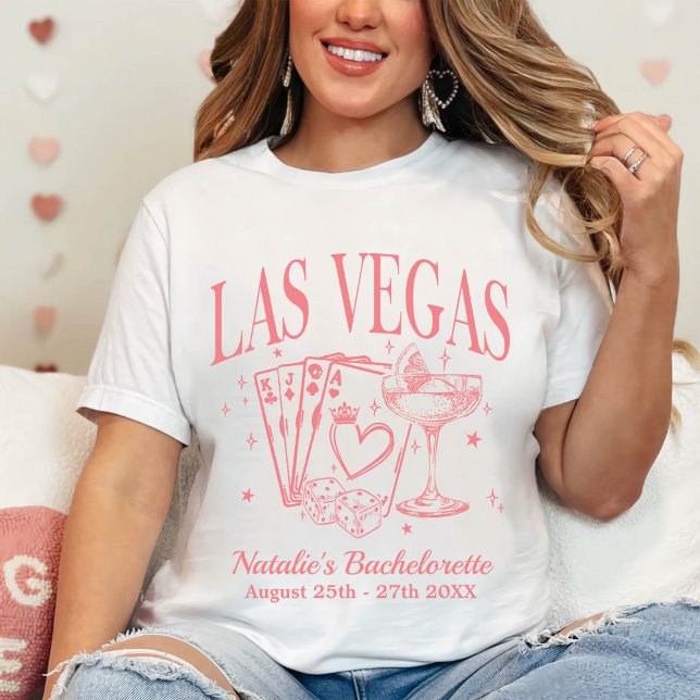 T-shirt Personnalisé Las Vegas Bachelorette Party (Créateur téléchargé)