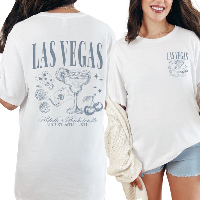 T-shirt Personnalisé Las Vegas Bachelorette Party (Créateur téléchargé)