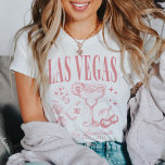 T-shirt Personnalisé Las Vegas Bachelorette Party<br><div class="desc">Fêtez votre soirée de bachelorette Las Vegas avec nos T-Shirts personnalisés de la soirée de bachelorette Las Vegas. Ces chemises élégantes sont conçues pour capter l'excitation et le glamour d'une bachelorette Vegas, avec des thèmes de casino rétro parfait pour votre voyage à la plage. Que vous soyez en train de...</div>