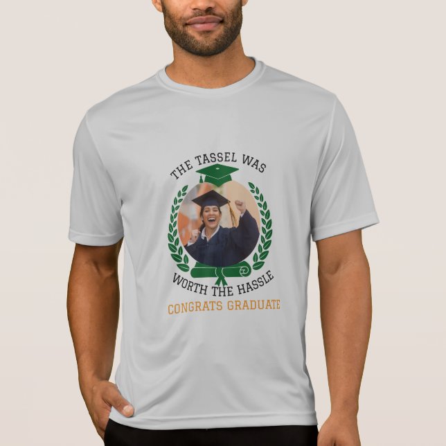 T-shirt Personnalisé Le Tassel valait la peine de la photo (Devant)