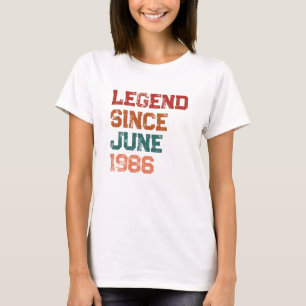 T-Shirt Personnalisé Légende 40e Anniversaire