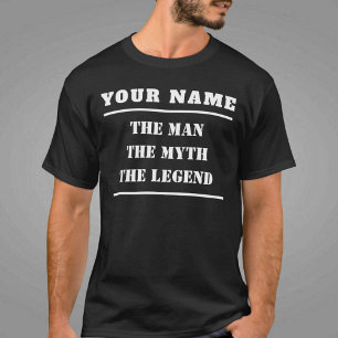 T-shirt Personnalisé L'Homme Le Mythe La Légende