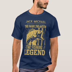 T-shirt Personnalisé L'Homme Le Mythe La Légende De La Pêc
