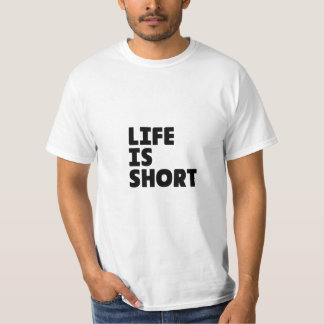 T-shirt personnalisé "LIFE IS COURT"