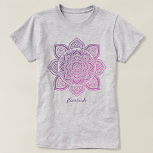 T-Shirt Personnalisé Mandala Rosaline