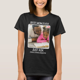 T-shirt Personnalisé Meilleure Maman Jamais Poser Juste En