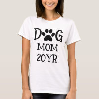 Personnalisé mignon amoureux des chiens empreinte 