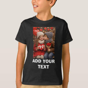 T-shirt personnalisé mignon avec photo modifiable