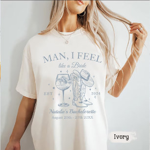 T-shirt Personnalisé Nashville Bachelorette Party Homme Je