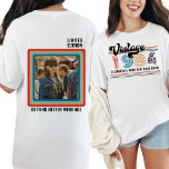 T-shirt Personnalisé N'Importe Quel Âge Vintage Photo Pers<br><div class="desc">Revenez dans le temps et fêtez votre anniversaire de jalon en style avec notre T-shirt photo personnalisée Tout âge Vintage ! Qu'il s'agisse d'un bash de 70, 80 ou 90 ans, ou que vous atteigniez les âges passionnants de 21, 30, 40, 50 ou 60 ans, notre chemise incarne une nostalgie...</div>