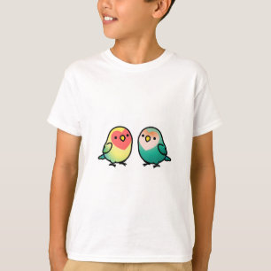 T-shirt PERSONNALISÉ : paire de lovebird