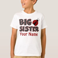T-shirt personnalisé par coccinelle de grande