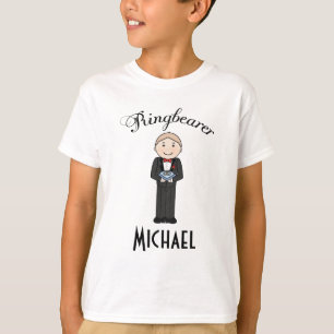 T-shirt personnalisé par mariage de Ringbearer
