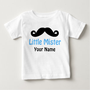 T-shirt personnalisé par moustache de petit frère