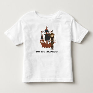 T-shirt personnalisé petit par pirate