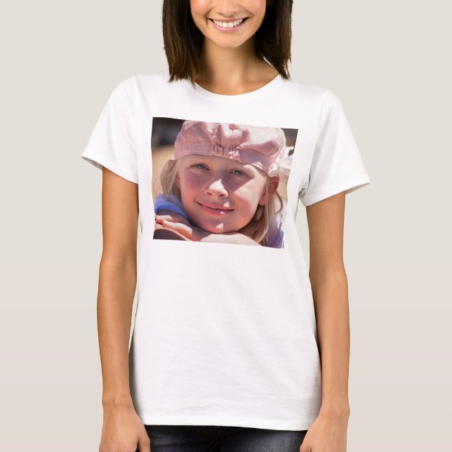 T-Shirt personnalisé photo de votre enfant (Devant)