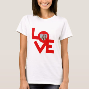 T-shirt Personnalisé Photo Maman ou Lover Femmes Personnal