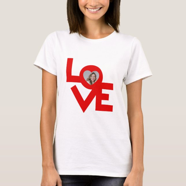 T-shirt Personnalisé Photo Maman ou Lover Femmes Personnal (Devant)